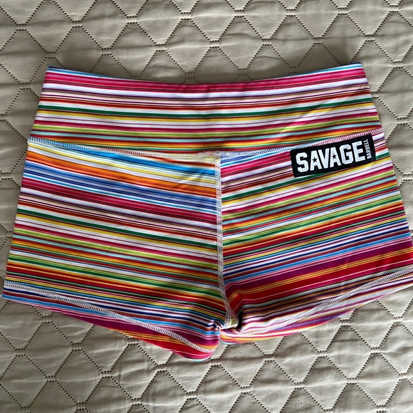 SAVAGE Barbell Shorts - Picture 1 of 3